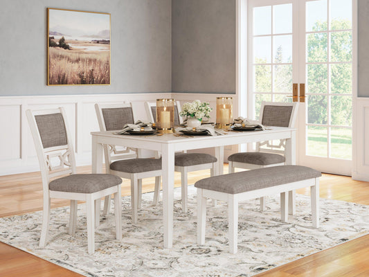Juego de mesa de comedor Erinberg (6 piezas)