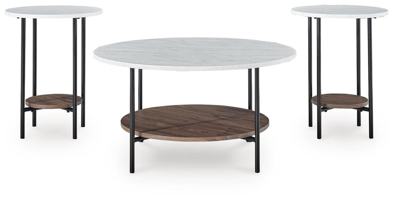 Juego de mesa auxiliar Wrenwich (3 piezas)