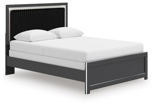 Zuraleus Queen Upholstered Panel Bed