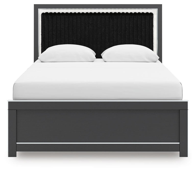 Zuraleus Queen Upholstered Panel Bed