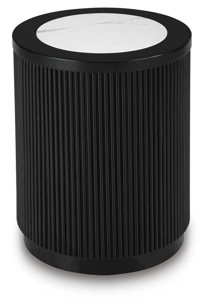 Grayman Round End Table
