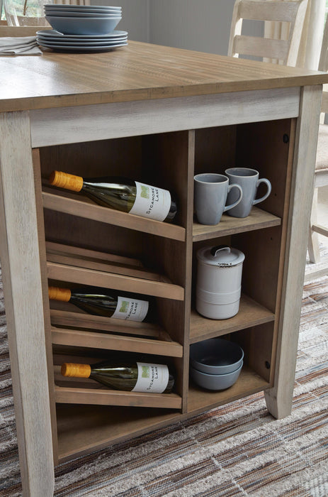 Mesa de comedor de altura de mostrador y 4 taburetes de bar Skempton