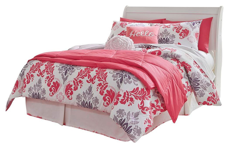 Cabecero de cama Anarasia con tres cuerpos y tocador con espejo