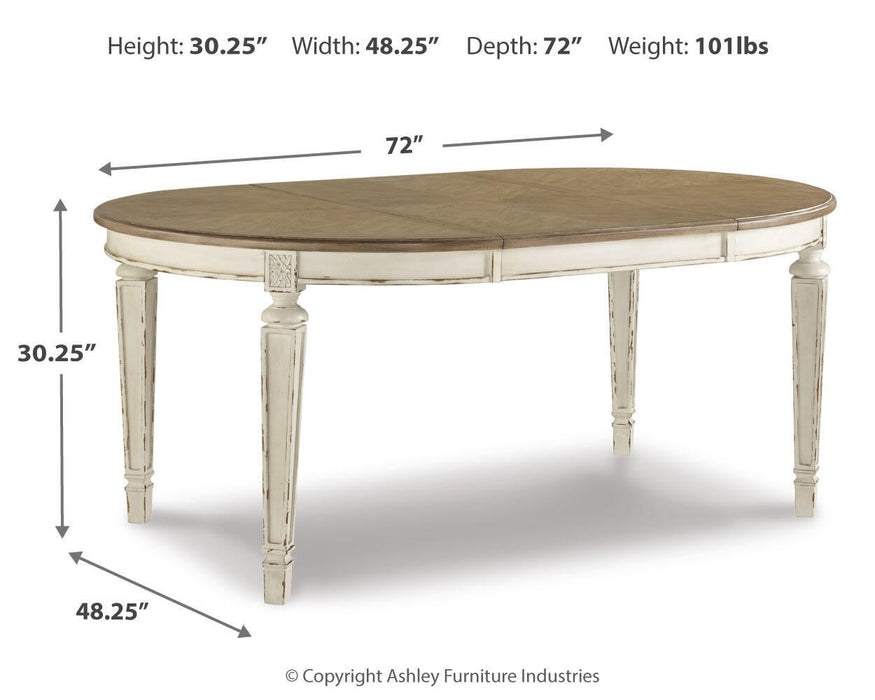 Mesa de comedor y 6 sillas Realyn