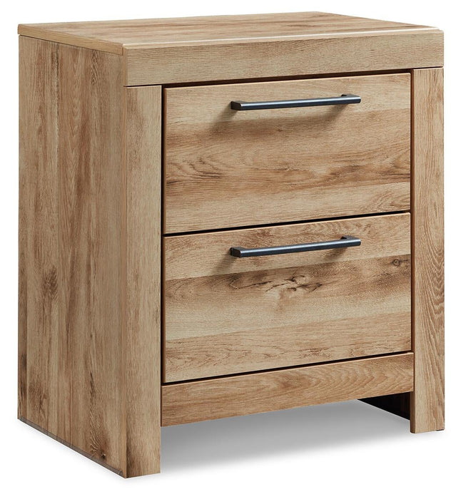 Hyanna Queen Panel Storage Bed, Dresser, Mirror, Chest and Nightstand