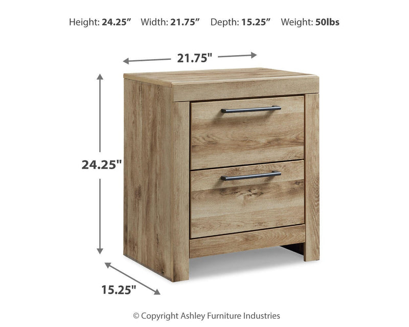 Hyanna Queen Panel Storage Bed, Dresser, Mirror, Chest and Nightstand