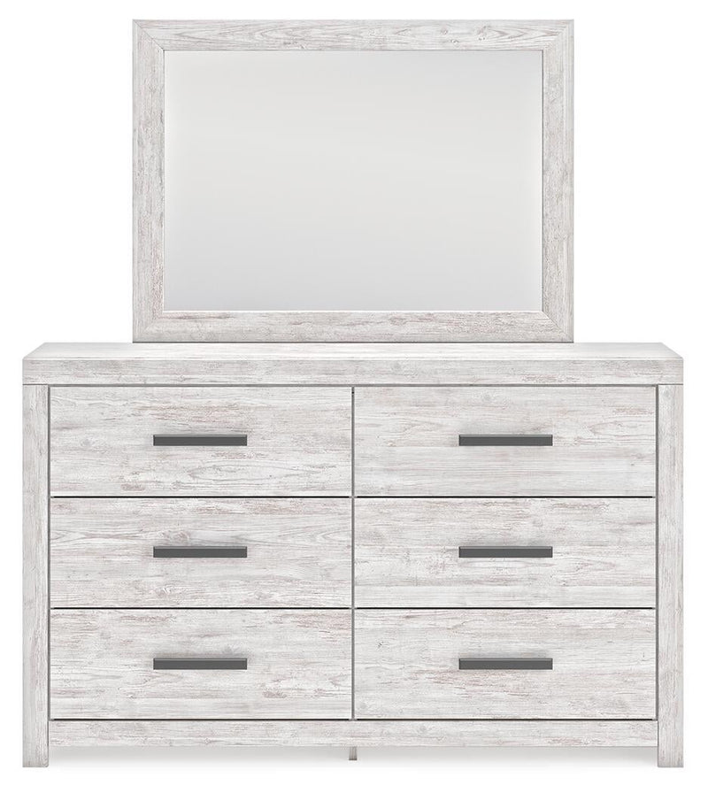Cayboni Queen Panel Bed, Dresser, Mirror, Chest and Nightstand