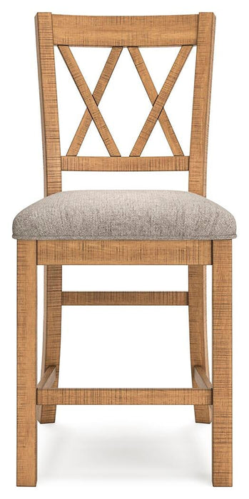Havonplane Counter Height Dining Table and 8 Barstools