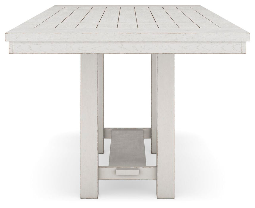 Robbinsdale Counter Height Dining Table and 8 Barstools