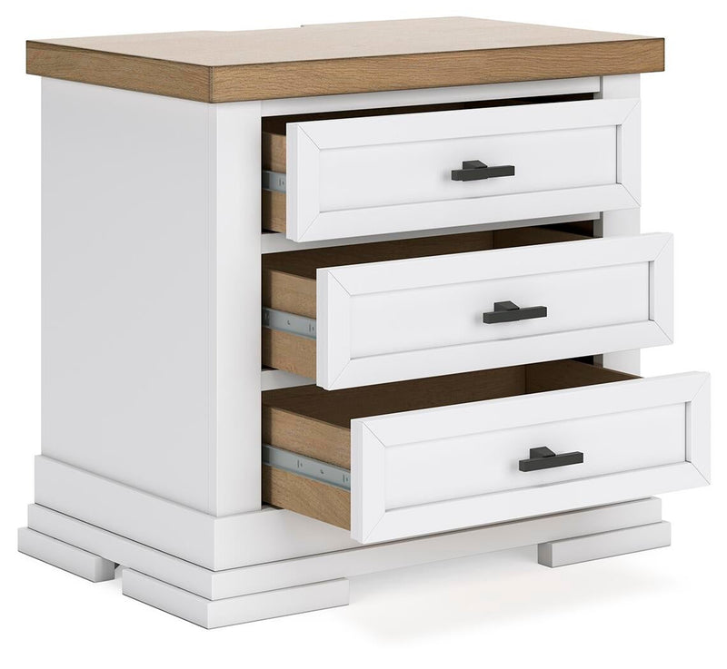 Ashbryn California King Panel Storage Bed, Dresser, Mirror, Chest and Nightstand
