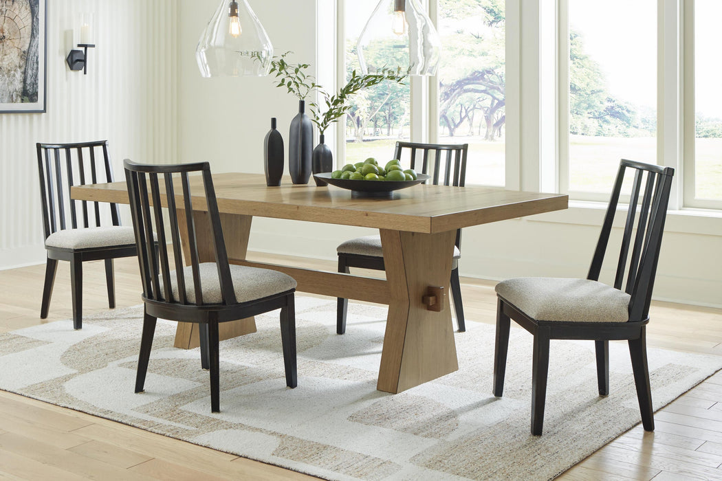 Galliden Dining Table and 4 Chairs