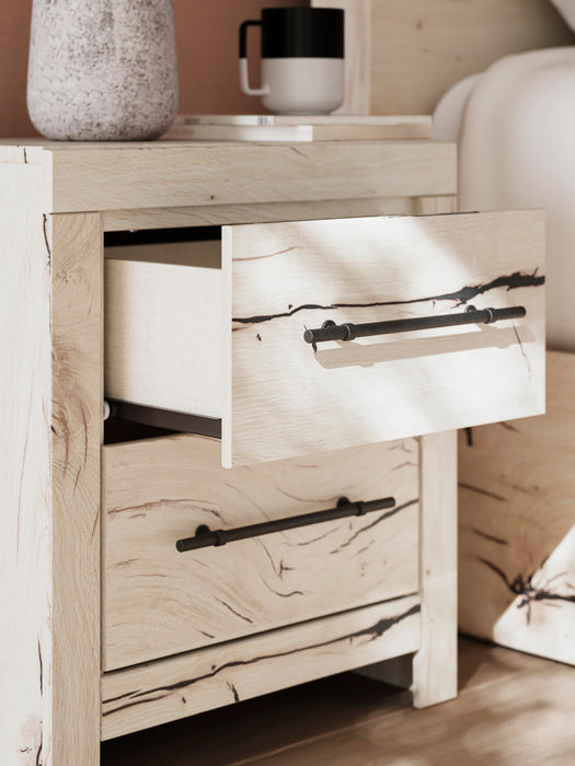 Lawroy King Panel Headboard, Dresser, Mirror, Chest and Nightstand