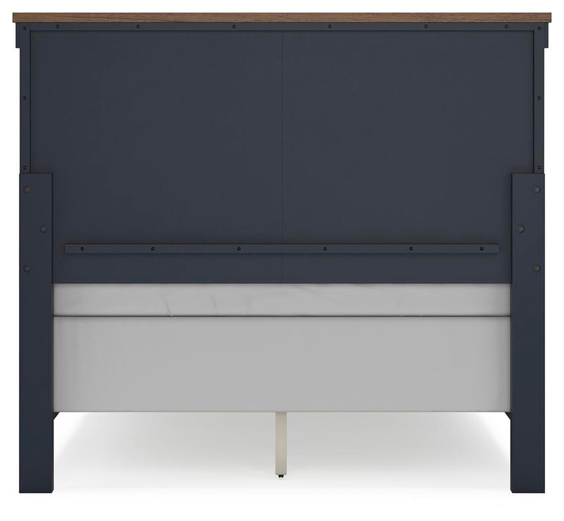 Landocken Full Panel Headboard, Dresser, Mirror, Chest and Nightstand