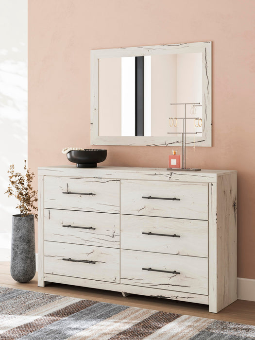 Lawroy King Panel Headboard, Dresser, Mirror and Nightstand