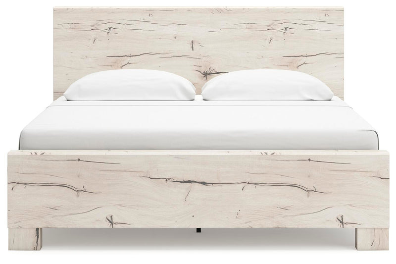 Lawroy King Panel Bed, Dresser, Mirror, Chest and Nightstand