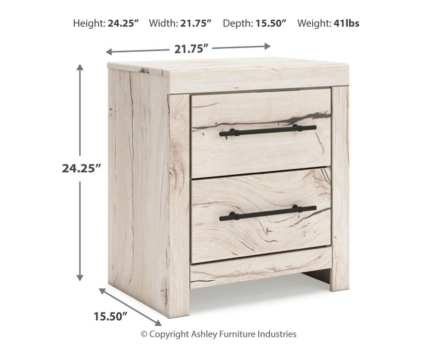 Lawroy King Panel Bed, Dresser, Mirror, Chest and Nightstand