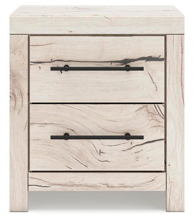 Lawroy Queen Panel Storage Bed, Dresser, Mirror, Chest and Nightstand