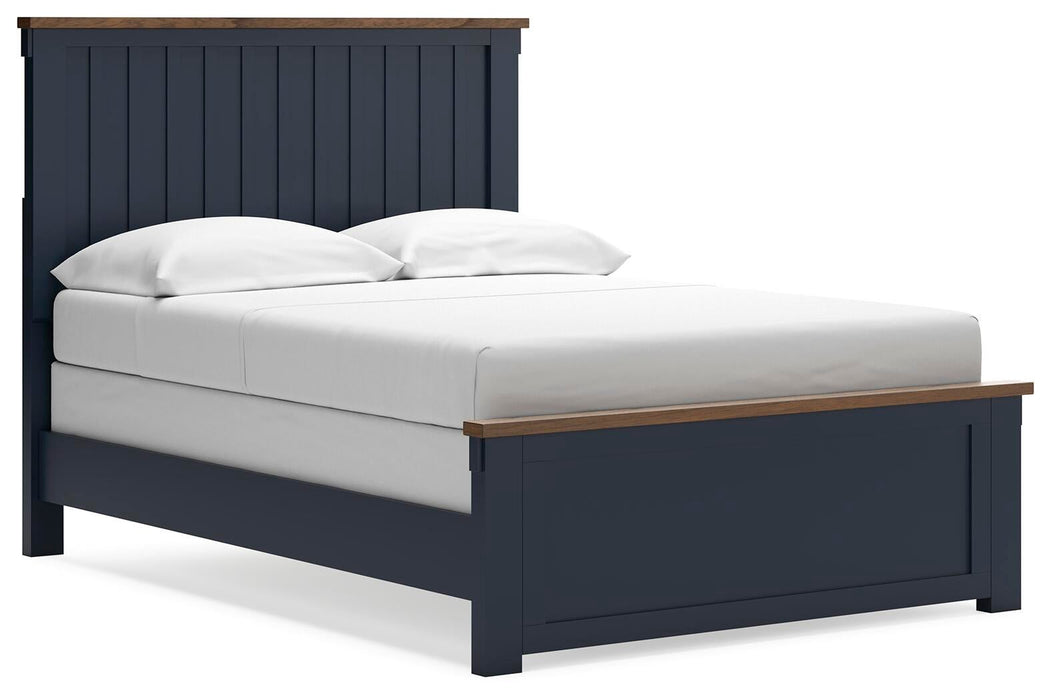 Landocken Full Panel Bed, Dresser, Mirror, Chest and Nightstand