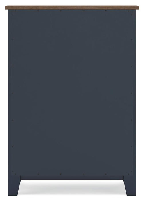 Landocken Full Panel Bed, Dresser, Mirror, Chest and Nightstand