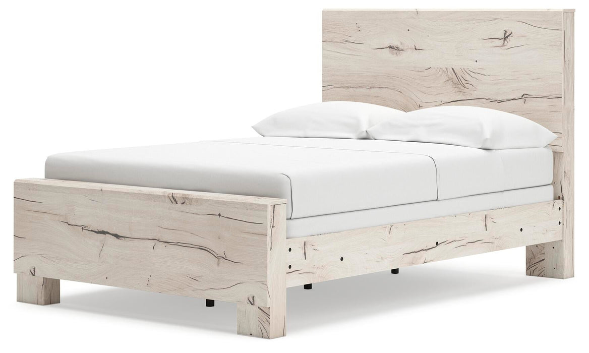 Lawroy Full Panel Bed, Dresser, Mirror, Chest and Nightstand