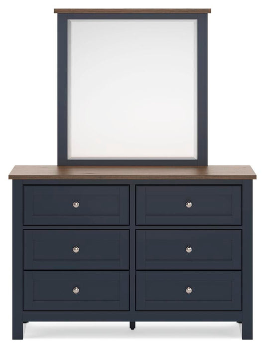 Landocken Queen Panel Headboard, Dresser, Mirror and Nightstand