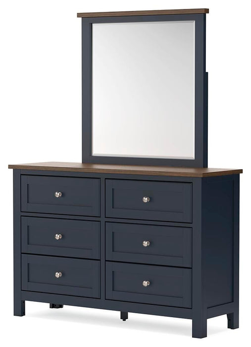 Landocken Queen Panel Headboard, Dresser, Mirror and Nightstand