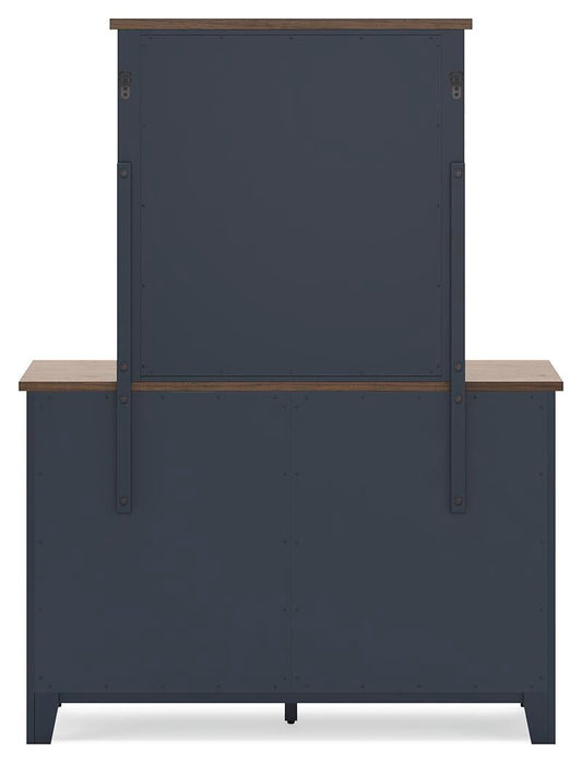 Landocken Queen Panel Headboard, Dresser, Mirror and Nightstand