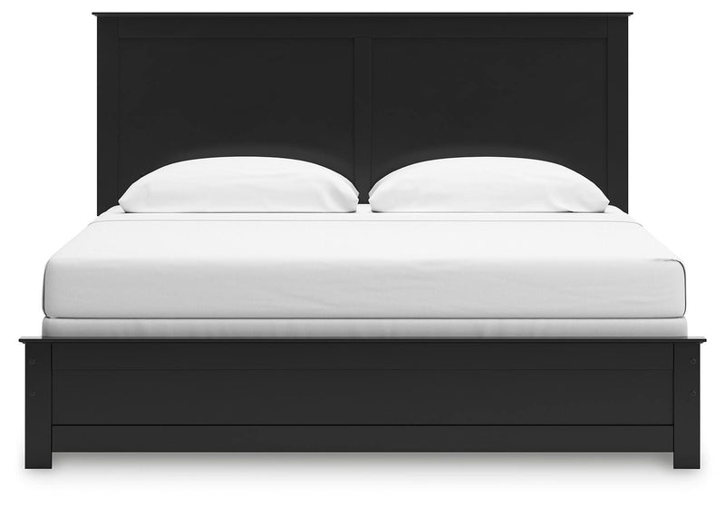 Maribel King Panel Bed, Dresser, Mirror and Nightstand