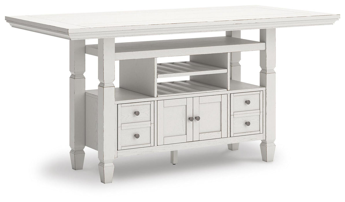 Robbinsdale Counter Height Dining Table and 6 Barstools