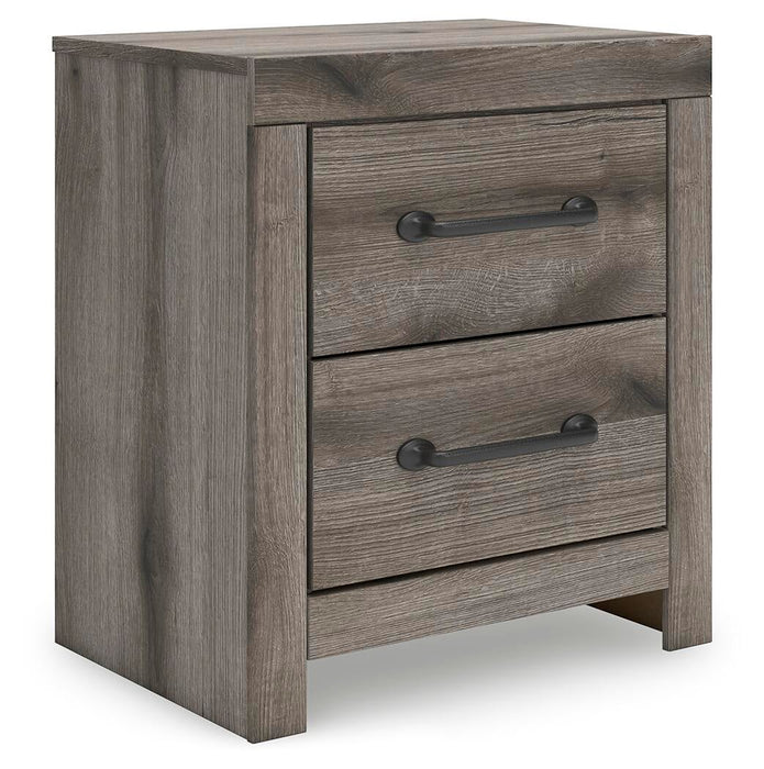 Graystorm Twin Panel Storage Bed, Dresser, Mirror, Chest and Nightstand