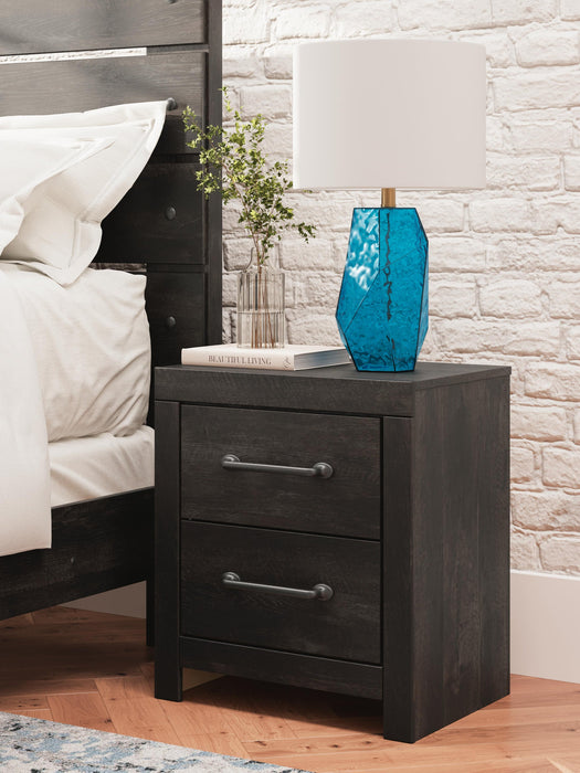 Hollivern Full Panel Storage Bed, Dresser, Mirror and Nightstand