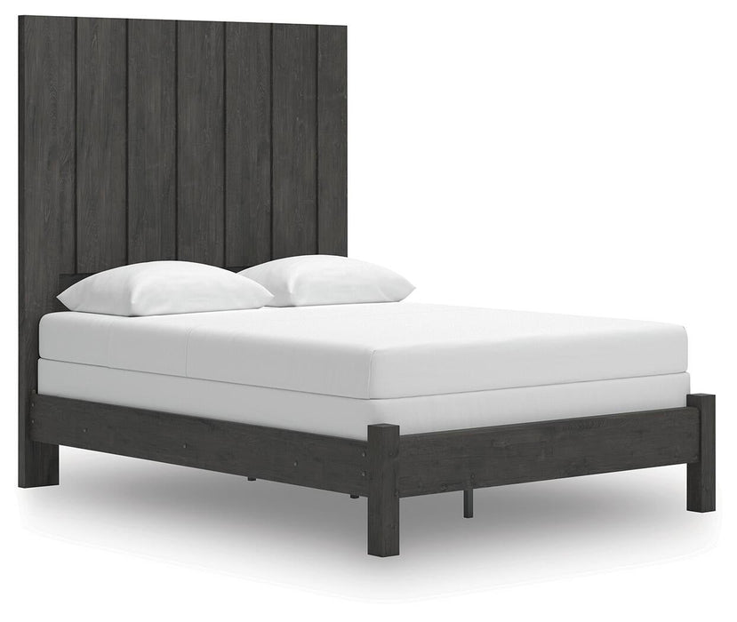 Fraluna Queen Panel Bed, Dresser, Mirror, Chest and Nightstand