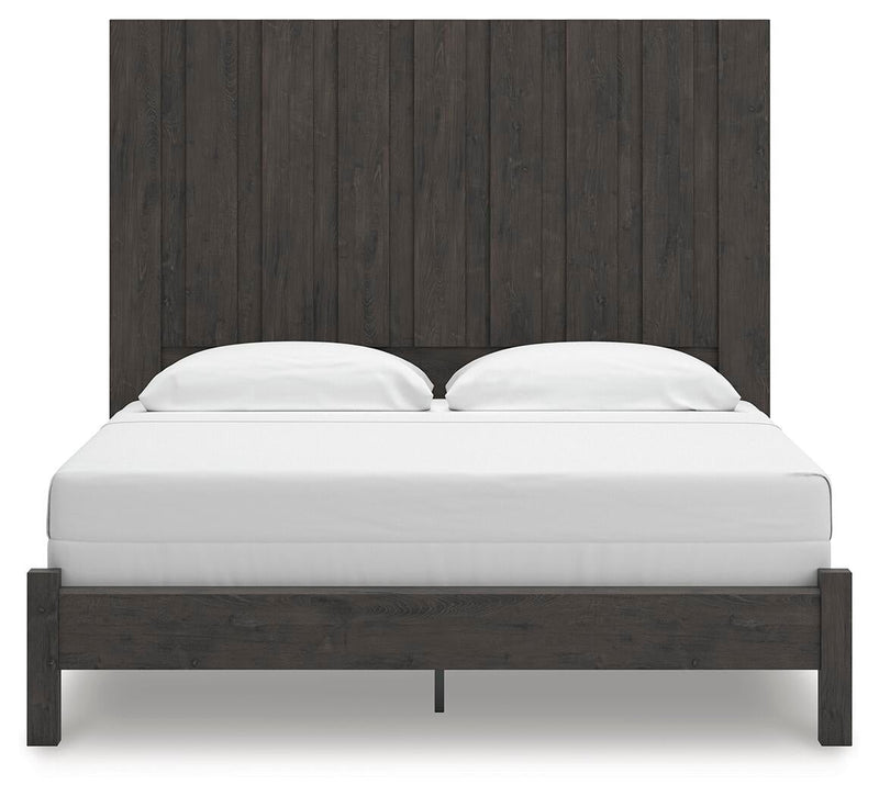 Fraluna King Panel Bed, Dresser and Mirror