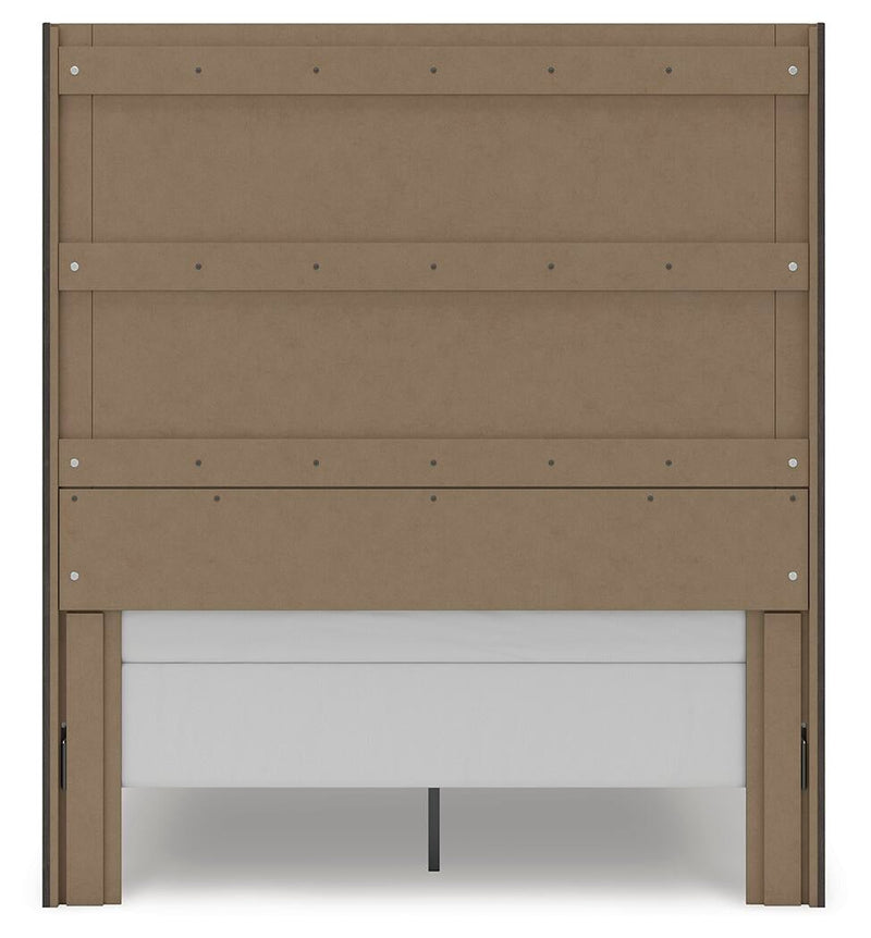 Fraluna Queen Panel Storage Bed, Dresser, Mirror, Chest and Nightstand