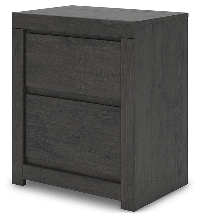 Fraluna Queen Panel Storage Bed, Dresser, Mirror, Chest and Nightstand