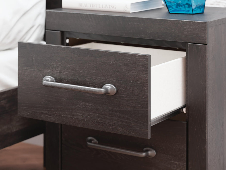 Hollivern Full Panel Bed, Dresser, Mirror, Chest and Nightstand