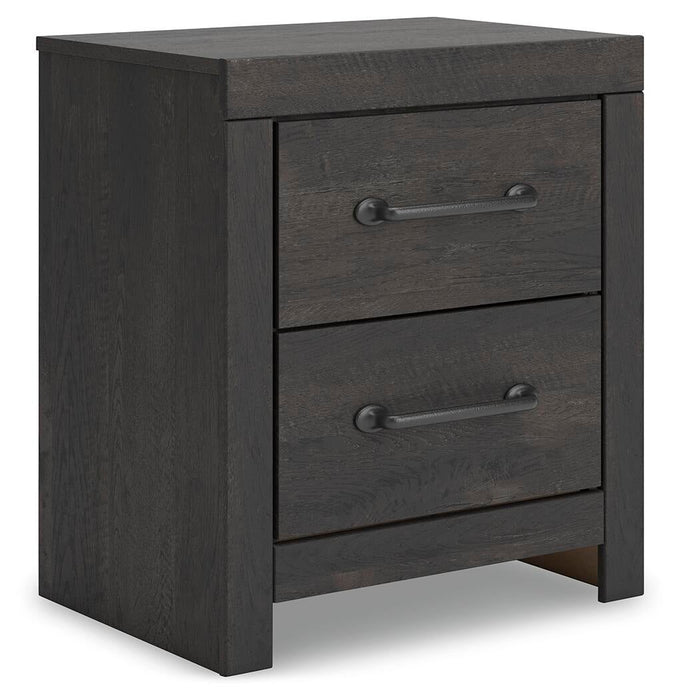 Hollivern Full Panel Bed, Dresser, Mirror and Nightstand
