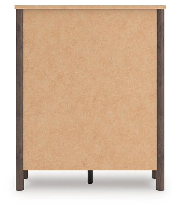 Pamytta King Panel Platform Bed, Dresser, Mirror, Chest and Nightstand