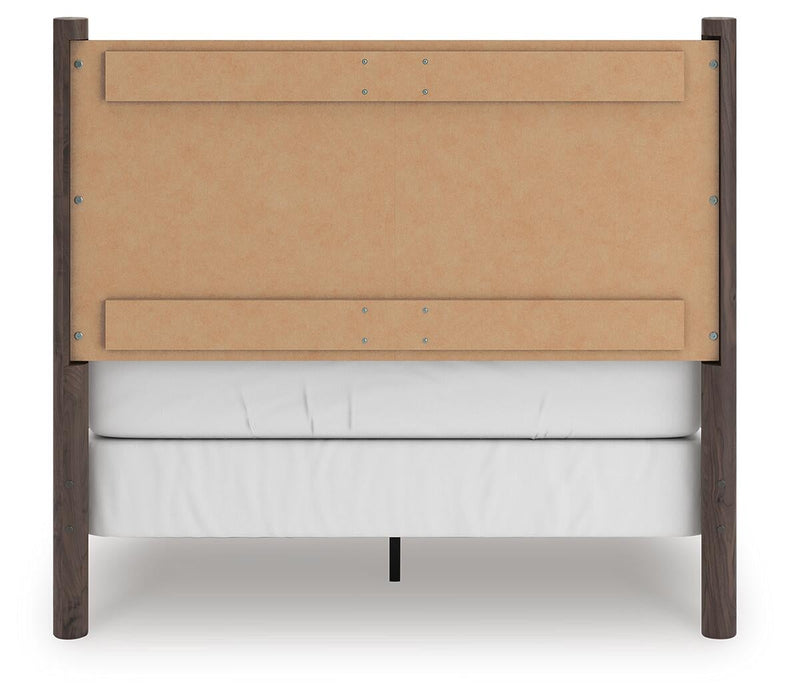 Pamytta Full Panel Bed, Dresser, Mirror, Chest and Nightstand
