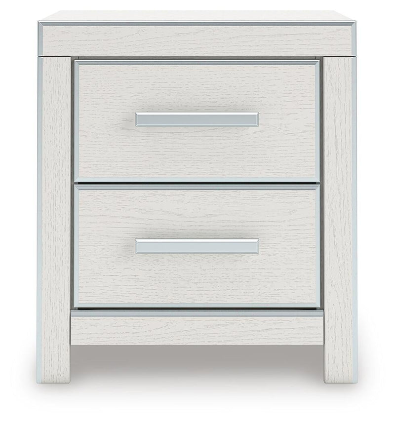 Zuraleus Queen Upholstered Bed, Dresser, Mirror, Chest and Nightstand