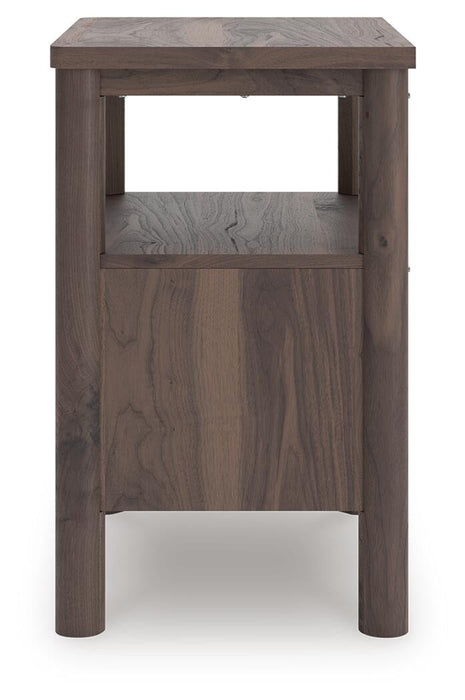 Pamytta Twin Upholstered Panel Bed, Dresser, Mirror, Chest and Nightstand