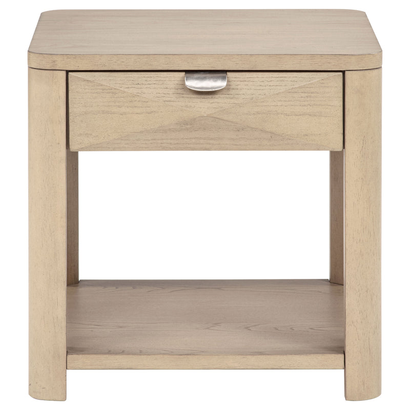 Marcelo 2-piece Coffee Table Set with Storage Light Elm