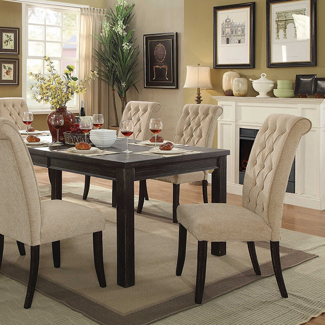 Sania - 7 Pc Dining Table Set