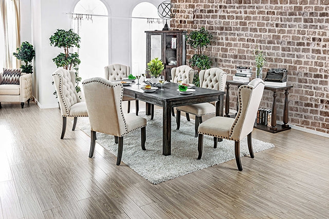Sania - 7 Pc Dining Table Set