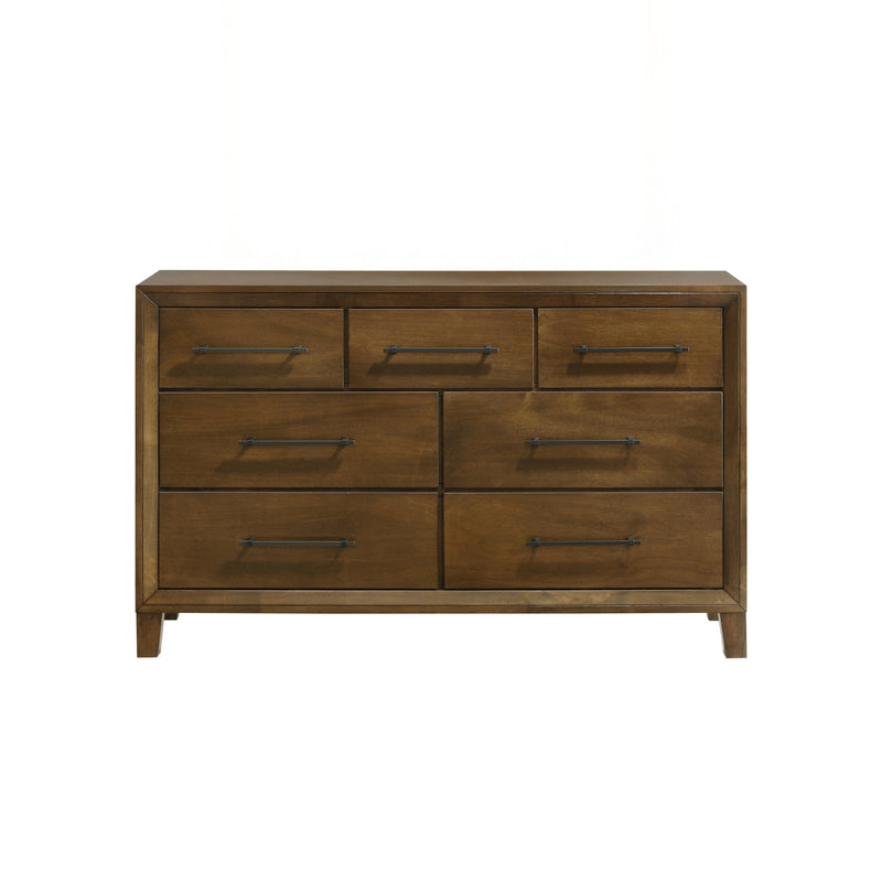 BALLARD 7 DRAWER DRESSER-WALNUT