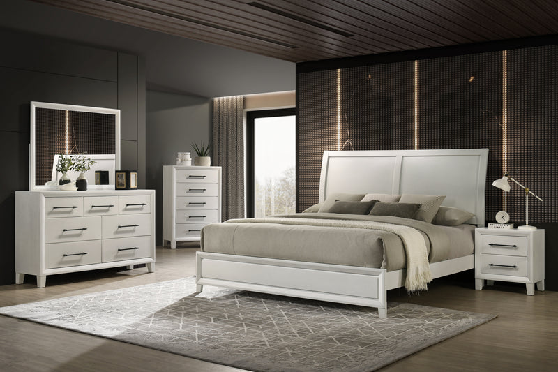BALLARD 7 DRAWER DRESSER-WHITE