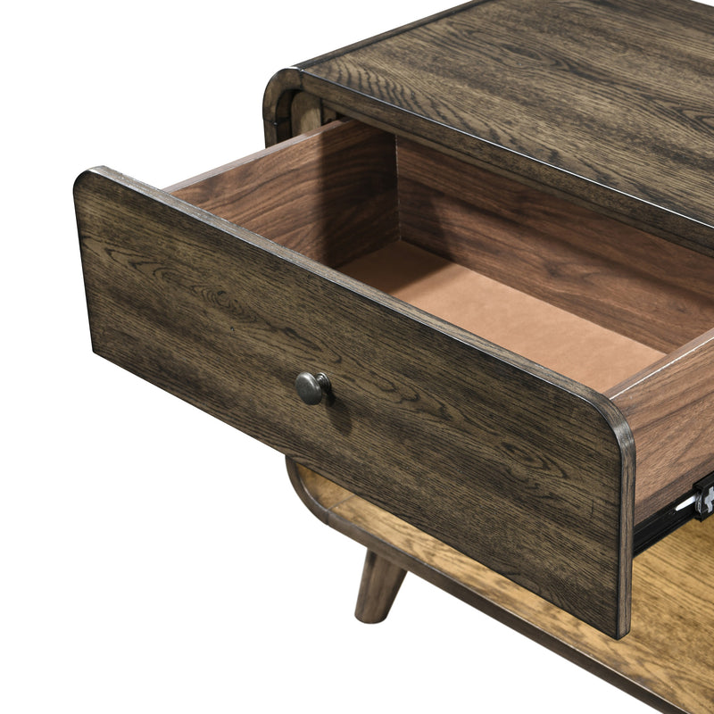 REX NIGHTSTAND- WALNUT