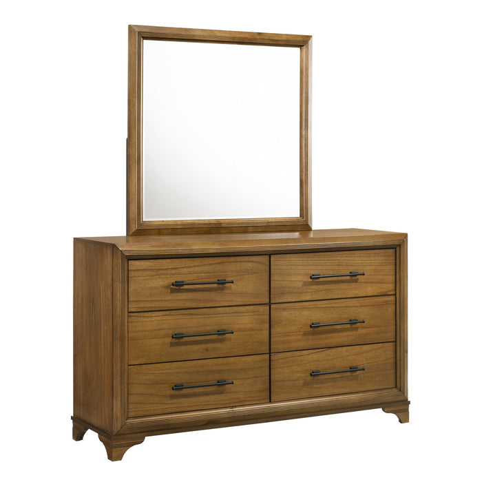 TALCOTT MIRROR- HONEY