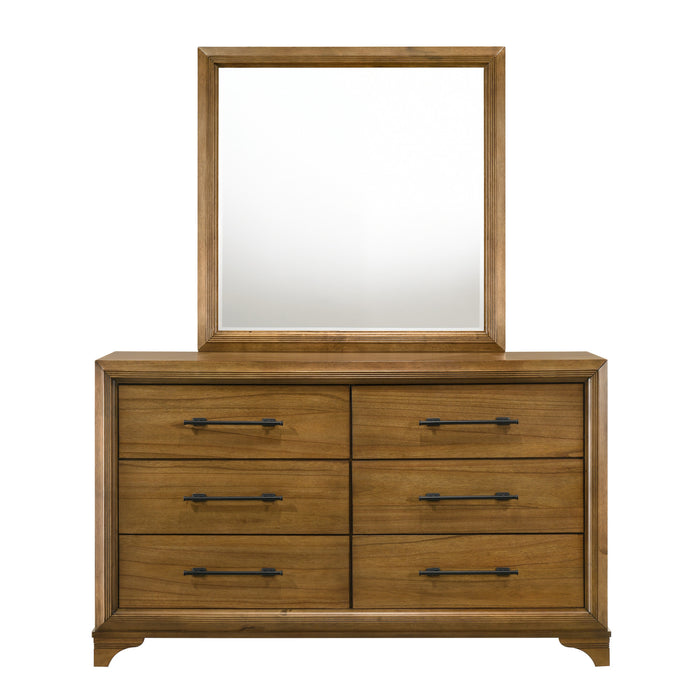 TALCOTT MIRROR- HONEY