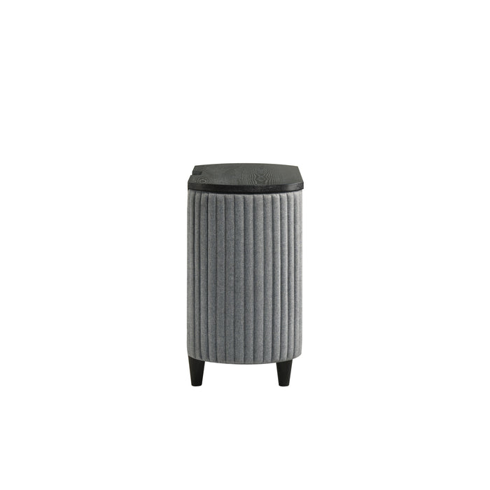 SKYLINE 2 DRAWER NIGHTSTAND-ONYX